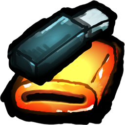 Removable Drive Icon 256x256 png